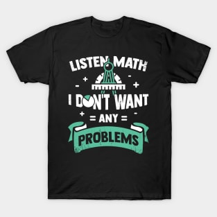 Math Teacher Mathematics Gift T-Shirt